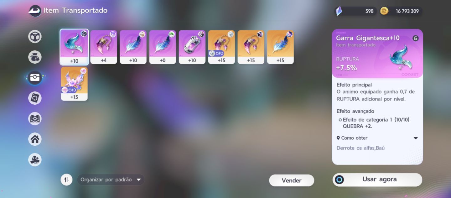 Aniimo lvl 58 conta top 14 Prismanas perfeitos orb Prismanas disponível
