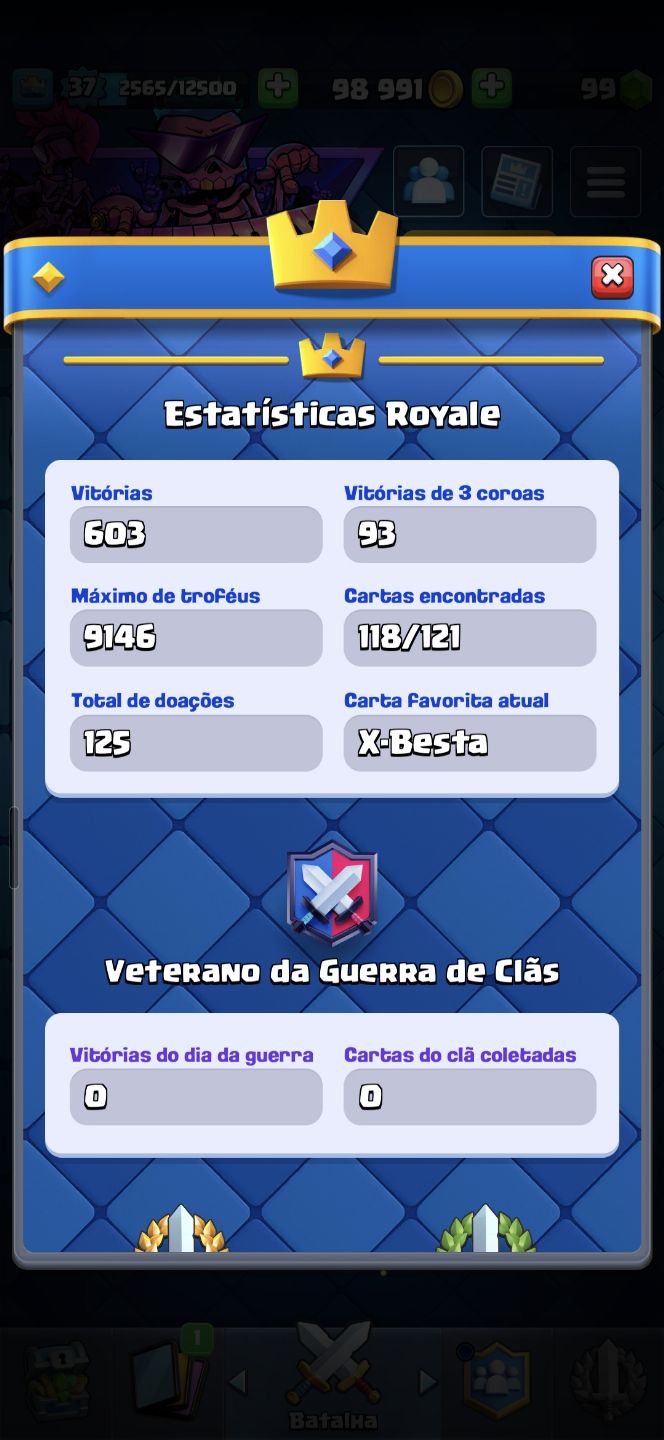 CONTA CLASH ROYALE BOA 9K TROFÉUS