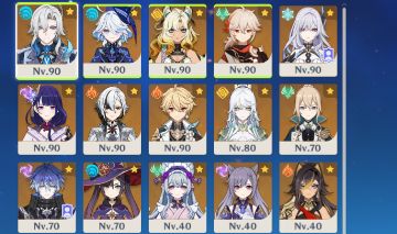 AR 57 - Neuvillette R2 + Skin, Furina C2R1, Zibai R1, Kazuha, Xilonem, Flins +++