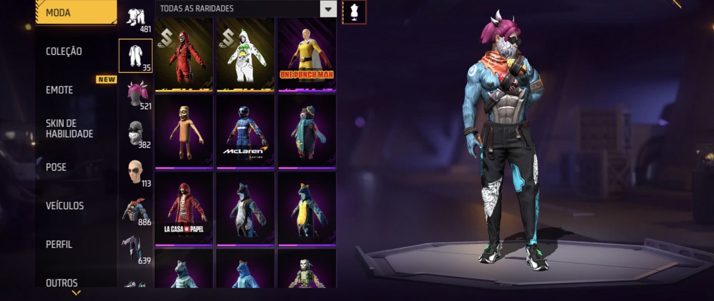 Conta prime 8 com quase 900 peita