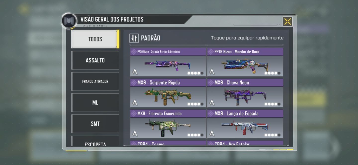 Call of duty mobile nível 240 conta antiga 2022 coleção grande entrega rápida