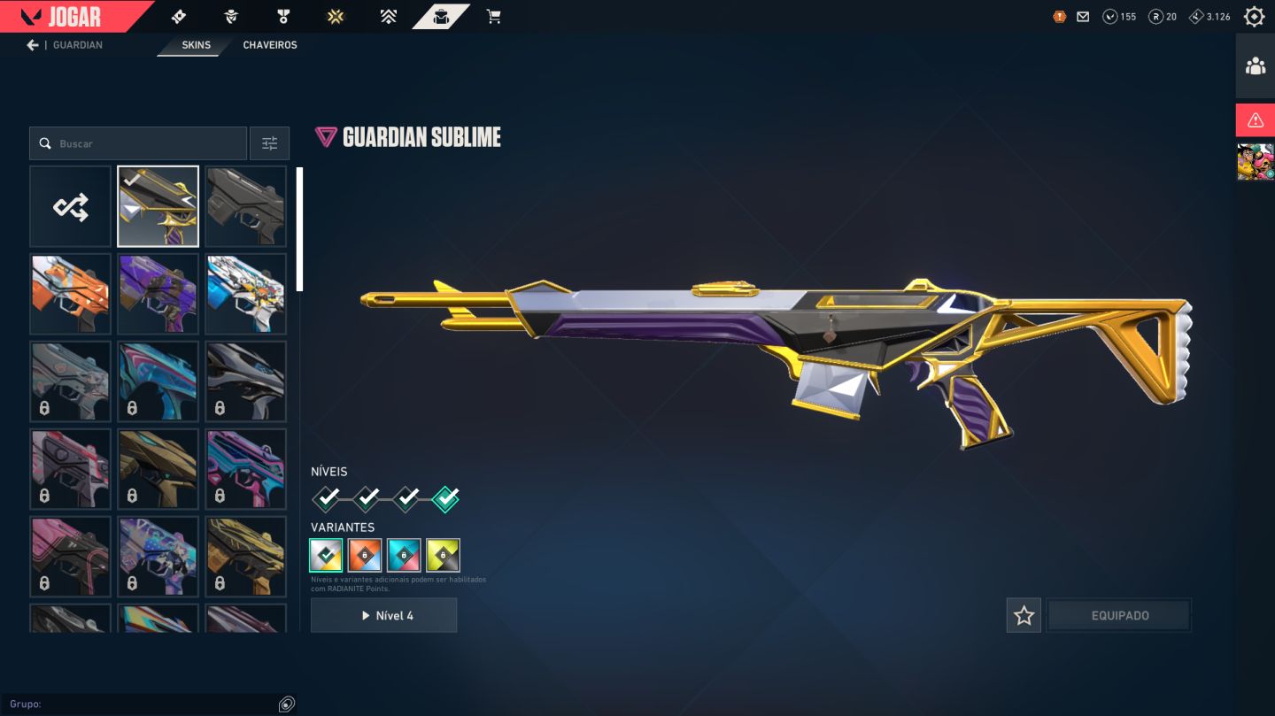 CONTA VALORANT FULL ACESSO COM DADOS DE RECUPERAÇÃO CHEIA DE SKINS