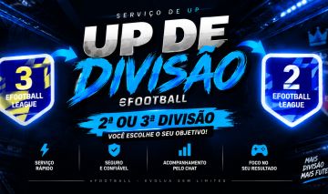 UP de Divisão eFootball 3 ou 2 Divisão