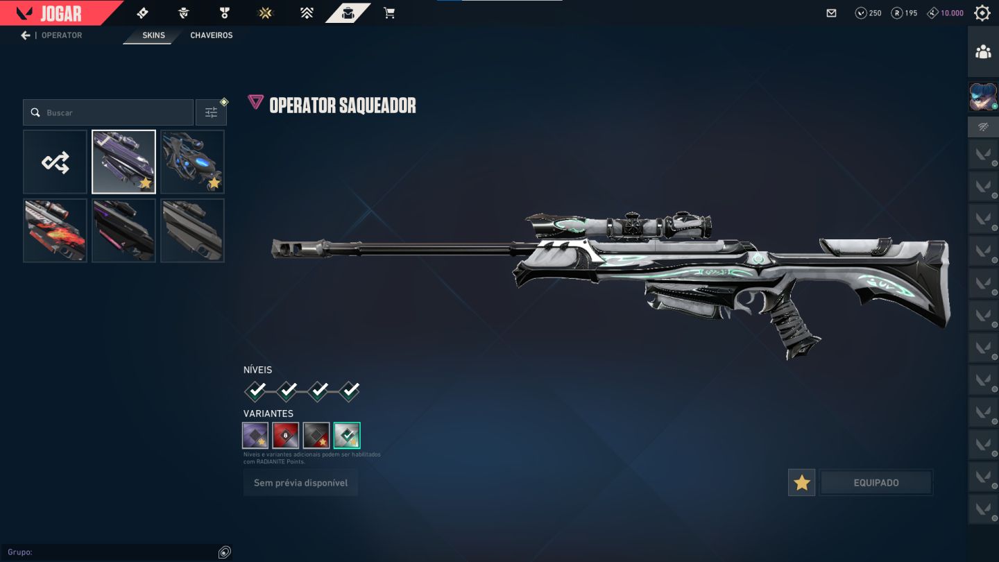 Valorant BR | Lv 193 | 8 Ultra 6 Premium | Vandal Gaia, Saqueador, Araxys e etc.