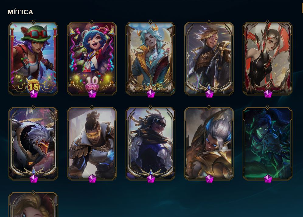 Conta lol desde a season3 e valorant com 10k gastos