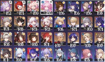 Conta com Honkai Star Rail e Genshin Impact end game, conta do inicio do jogo