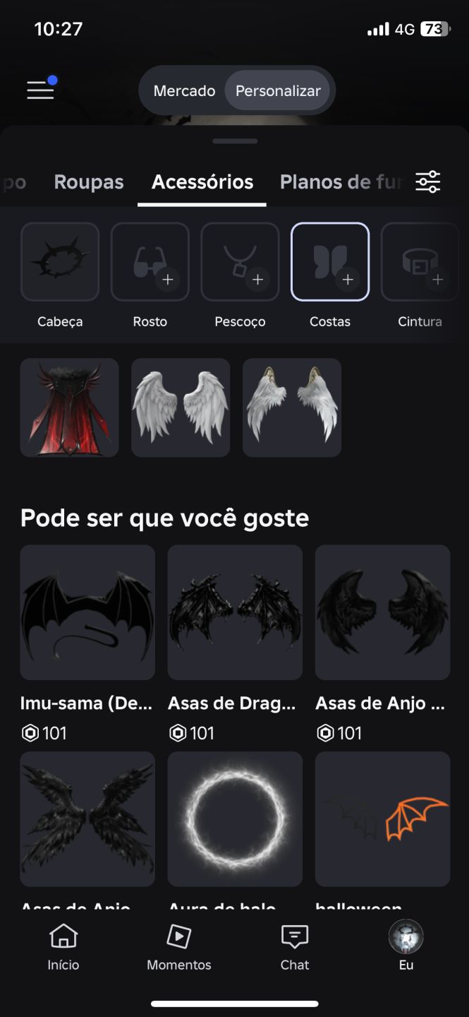 Conta No Roblox. Várias skins e passes