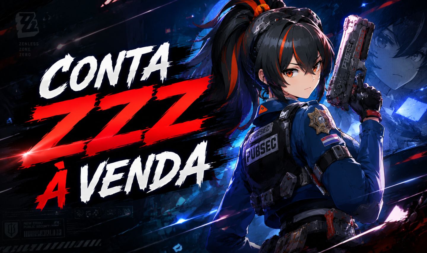 Conta antiga ZZZ com varios personagens com motor