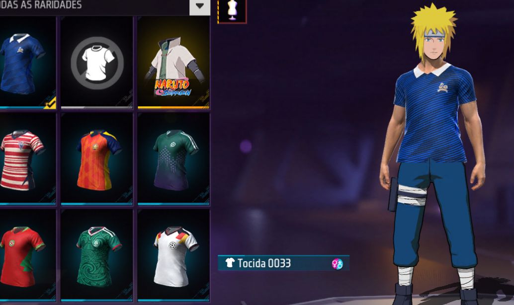 CONTINHA BÁSICA FILÉ DE FREE FIRE