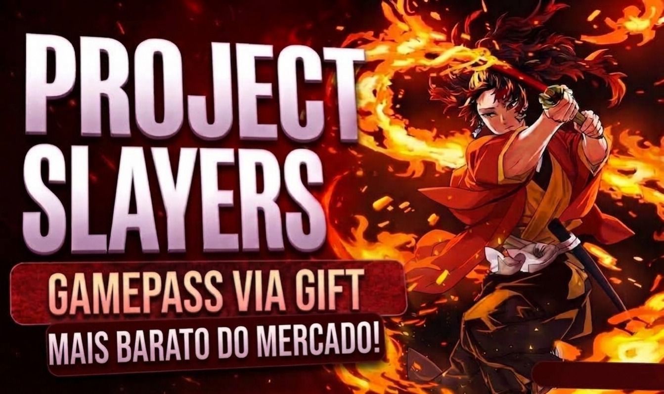 [Melhor Preço] Game Pass Project Slayers | Clã Spins Reroll | Roblox