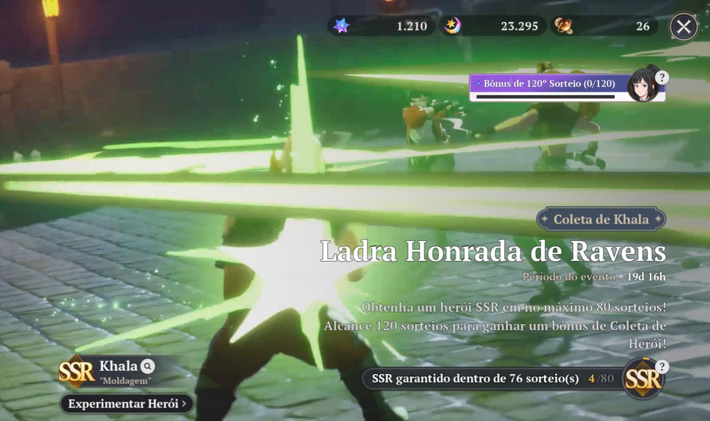 CONTA The seven deadly sins origin muito boa com bastante fragmentos estrelares