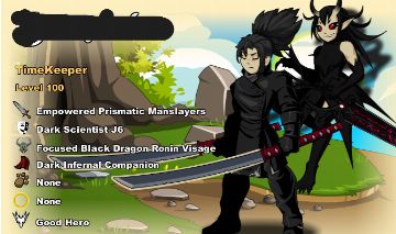 Conta AQW LV 100 15 anos de conta e muitas classes e chests