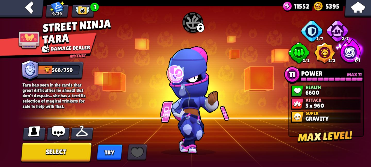 CONTA BRAWL STARS ANTIGA 31K TROFEUS SKINS RARAS! colette Trixie e muito mais!