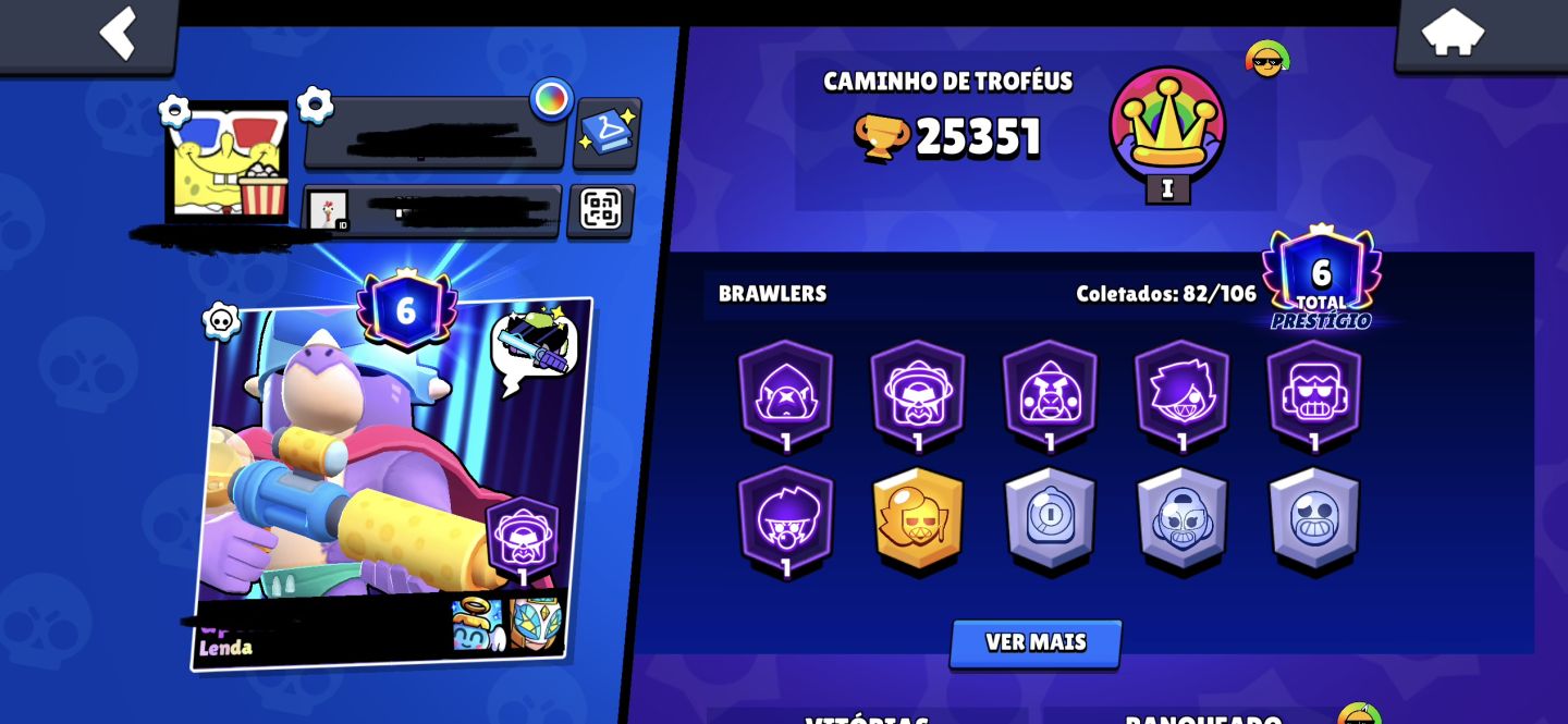 CONTA BRAWL 25K TROFÉU NO PREÇO