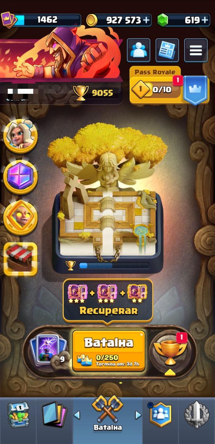 CONTA CLASH ROYALE!