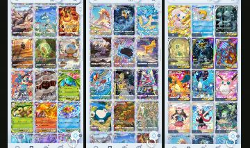 CONTA Pokémon TCG Pocket MUITAS CARTAS RARAS / FULL ART / EX A001