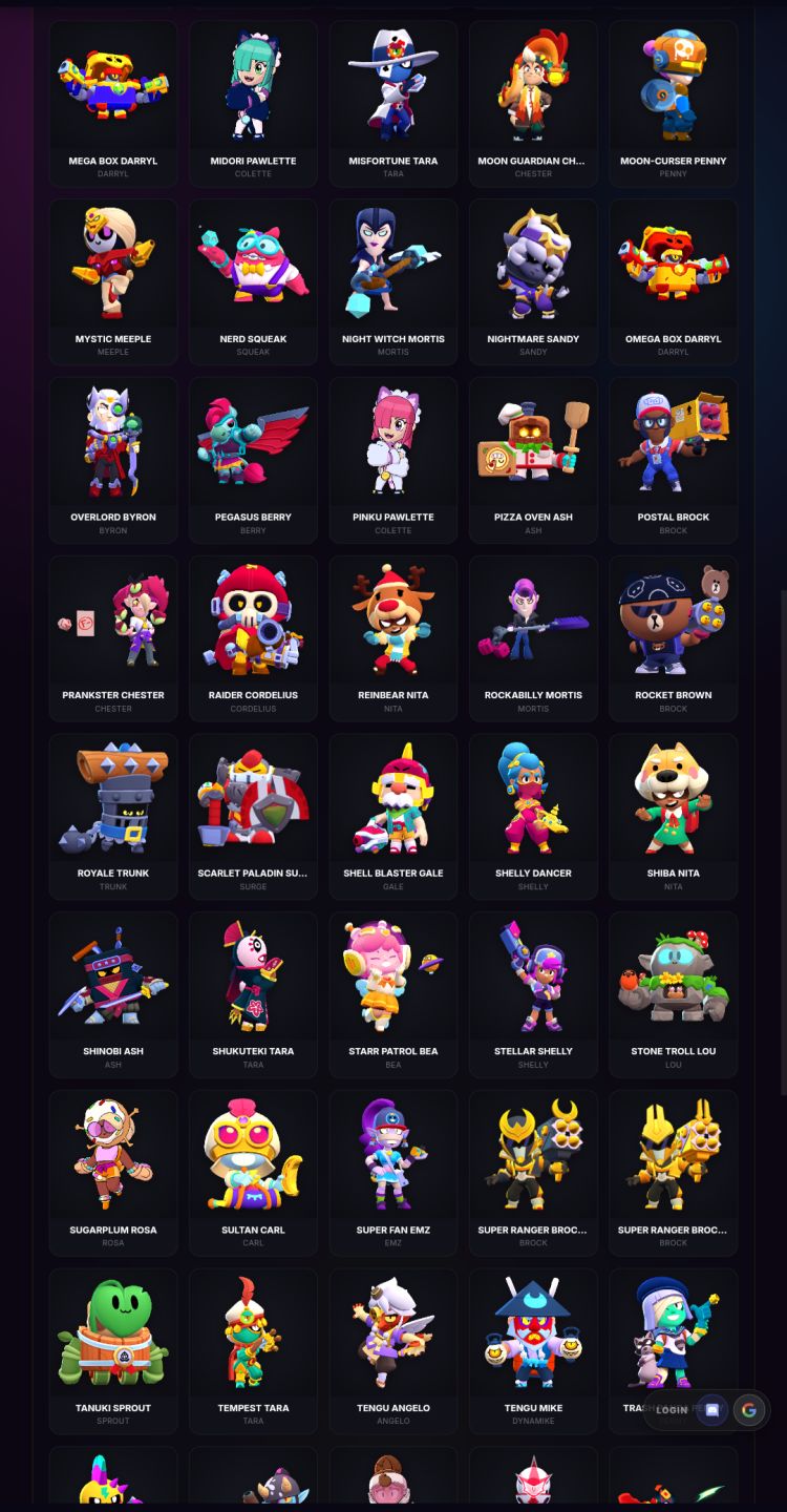 CONTA UPADA NO BRAWL STARS + SKIN DO 8 BIT VÍRUS (REMODEL)