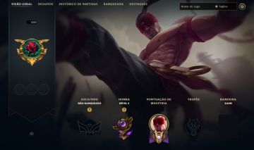 Conta LoL Lv 200 Unranked | 139 Skins | Todos os Campeões desbloqueados