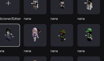 CONTA ROBLOX feminina emo