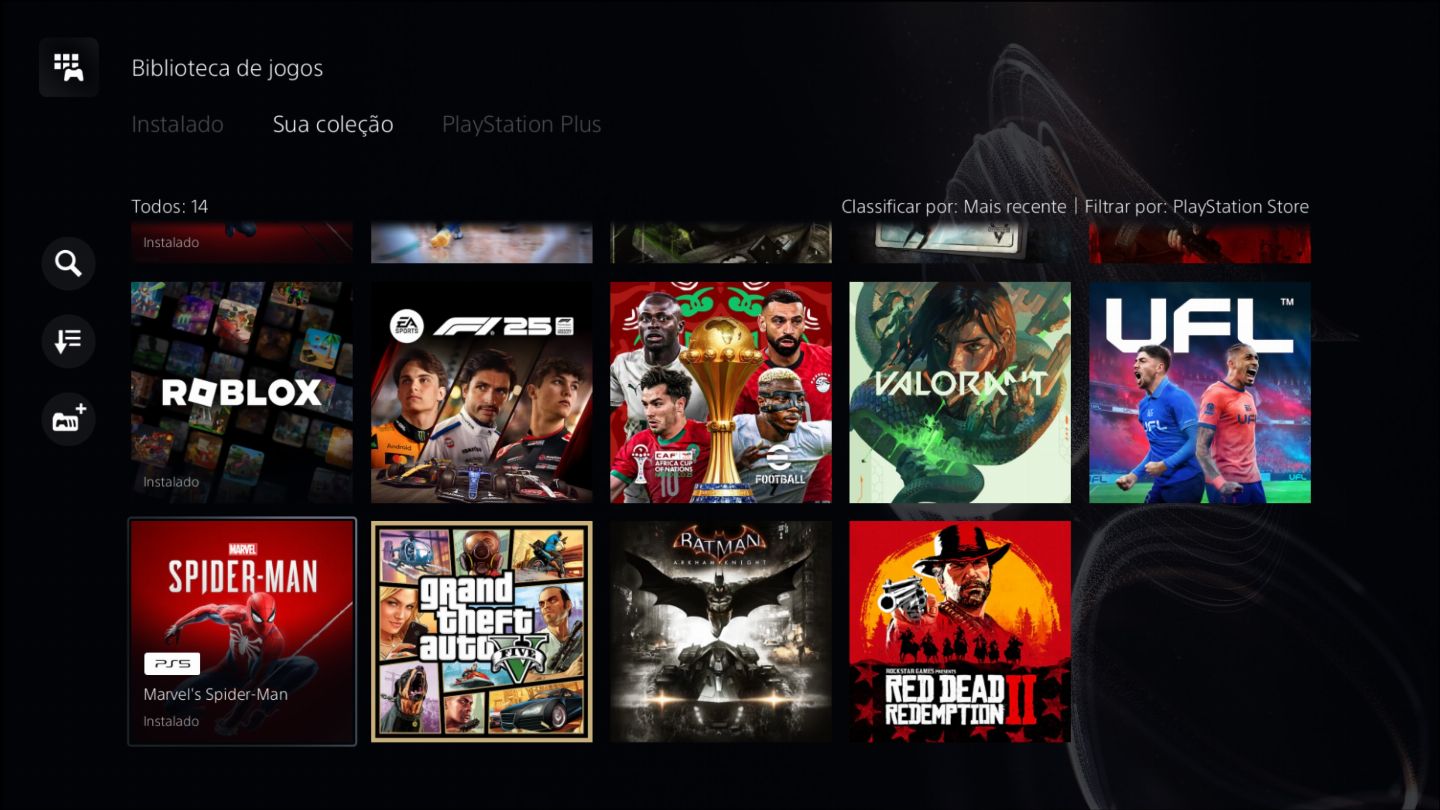 CONTA PLAYSTATION COM SPIDERMAN 2 E DIVERSOS OUTROS JOGOS