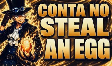 CONTA STEAL AN EGG/ROUBE UM OVO 65B A 70B/S COM PETS RAROS, DIVINO