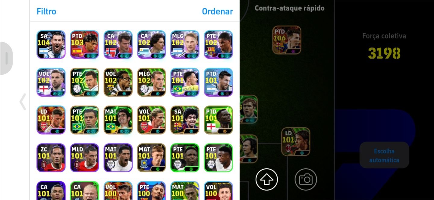 Contas efootball no precinho