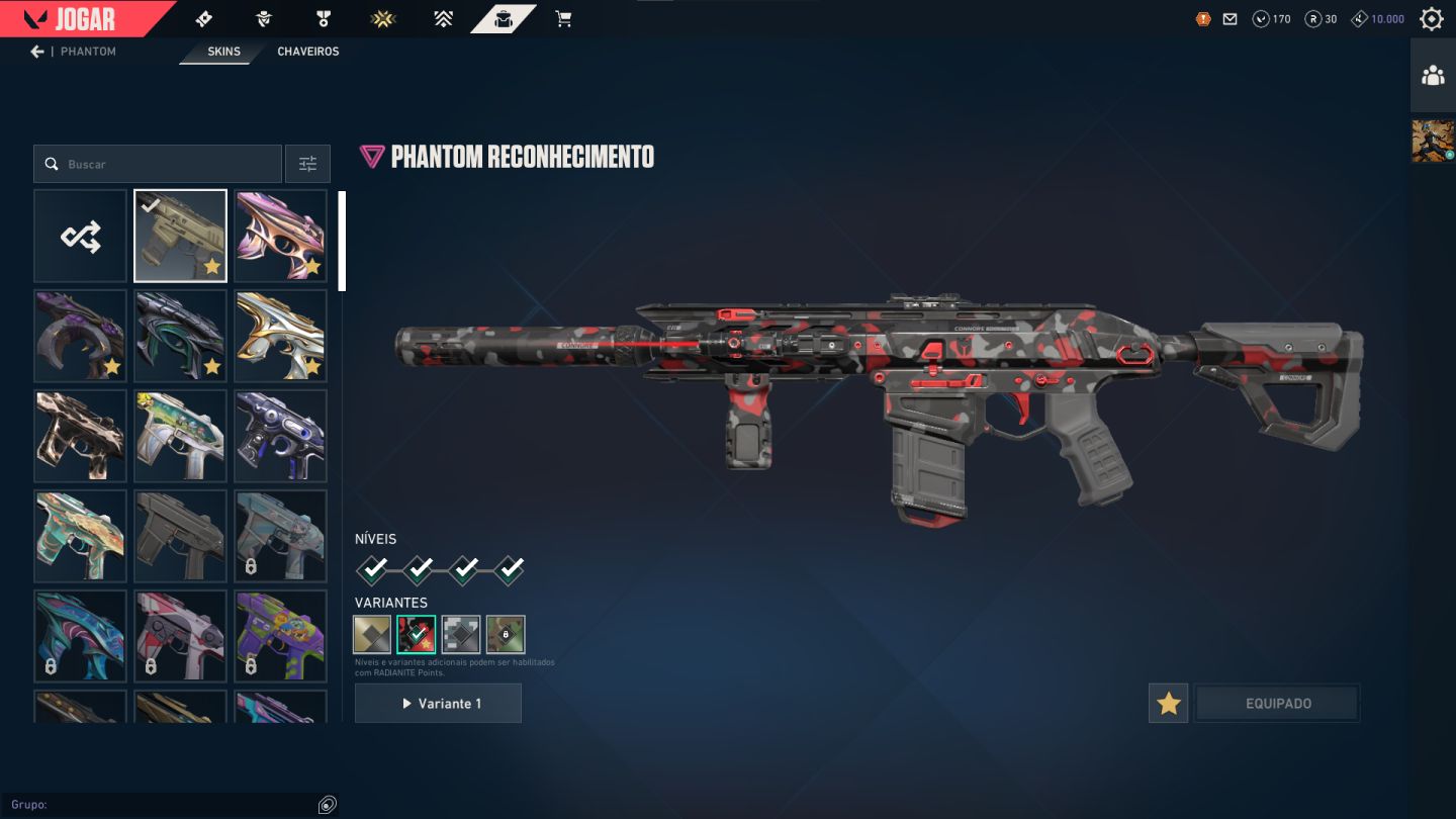 CONTA COM 5 SKINS DE FACA E VARIAS SKINS TRYHARD / PREÇO NEGOCIAVEL