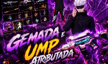 Conta Super Rara e com vários itens chamativos, Ump Atributada