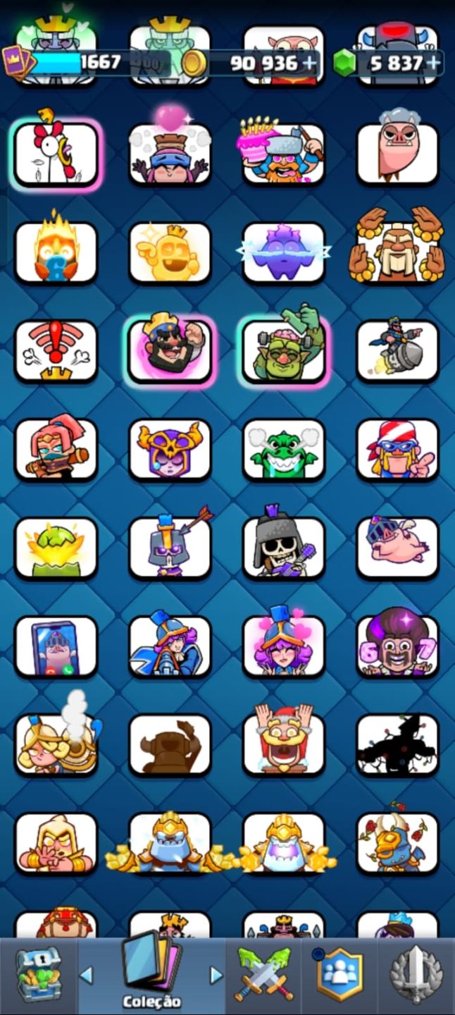 CLASH ROYALE | TORRE 15 | 11K TROFÉUS | 16 EVOLUÇÕES | 5.8K GEMAS | DECK LVL 16