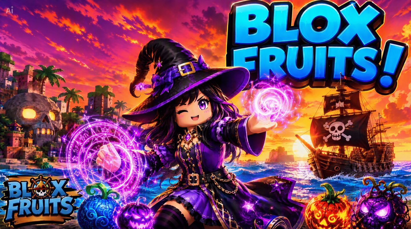 Blox fruits - frutas perm