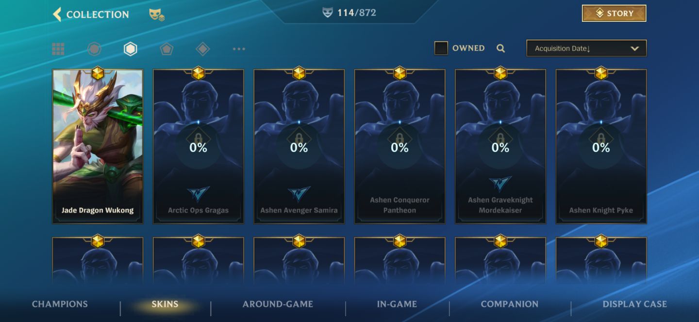 Conta de Wild Rift | +200 Skins | Dono Único | Day One