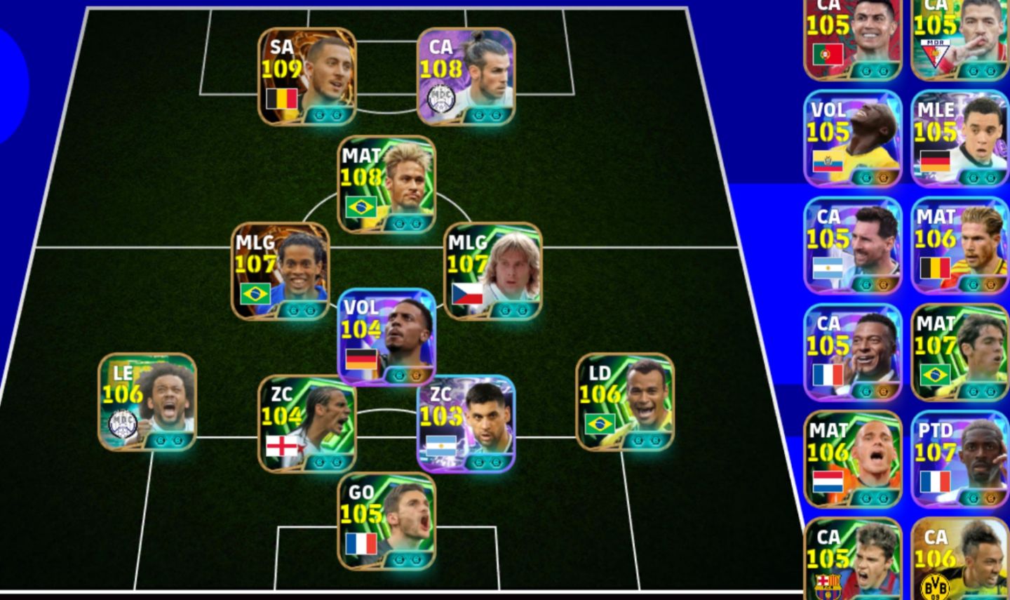CONTA TOP 3293++ HAZARD/ R10/ NEYMAR/ BALE E+++