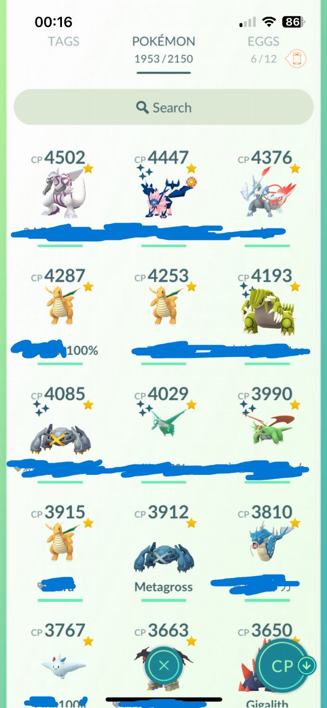 Conta Pokémon GO Level 48 Alteração de Nick Disponível