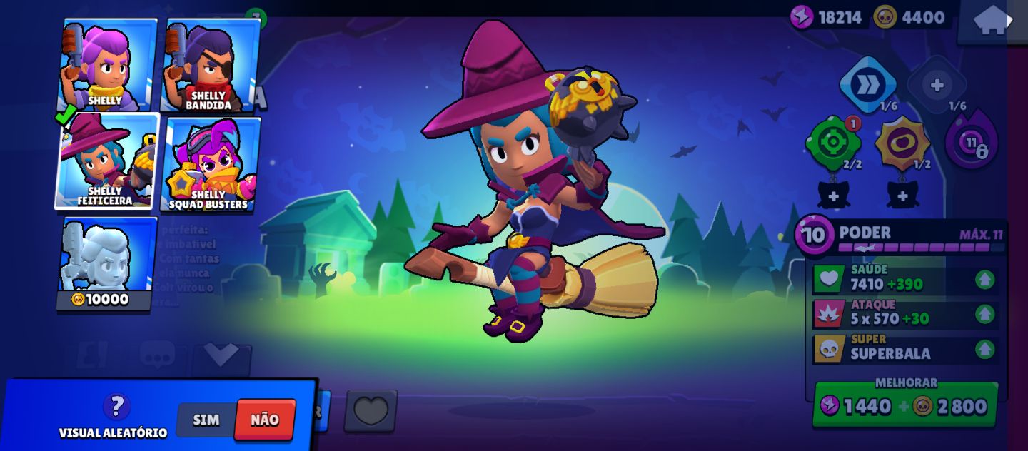 Conta de Brawl Stars | 10k.500+ troféus