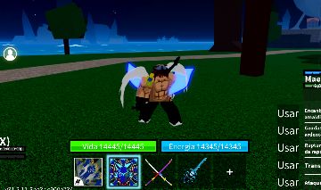 Muitas frutas permanentes (descrição)+ Todas Gamepasses + Todas Espadas