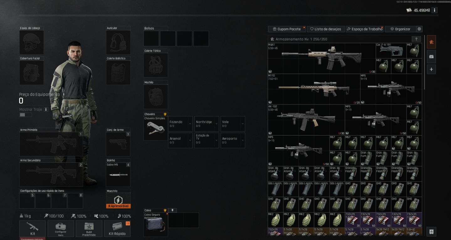 Conta 12- conta arena breakout -PC- 50m basicamente tudo em KOEN - 45M em Koens