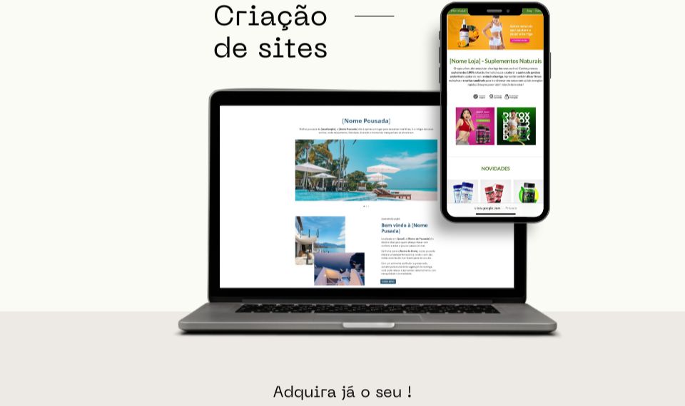 SEU SITE PROFISSIONAL NO AR EM POUCOS DIAS