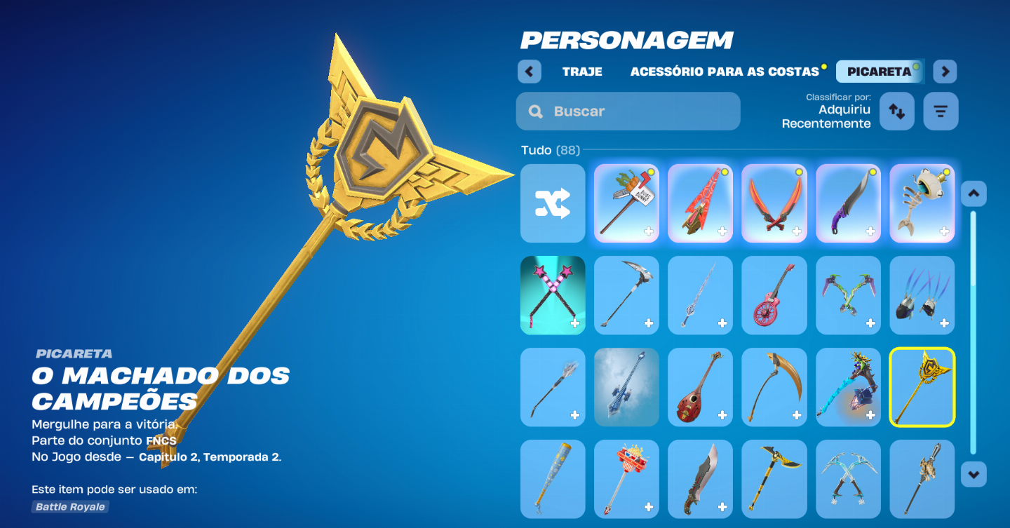 Conta de fortnite full acesso melhor preço, com varias skins tryhard