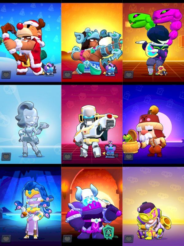 CONTA BRAWL STARs/FAMA METEORICA3/+117K TROFÉUS/108 PRESTÍGIO/ FULL BUFFS