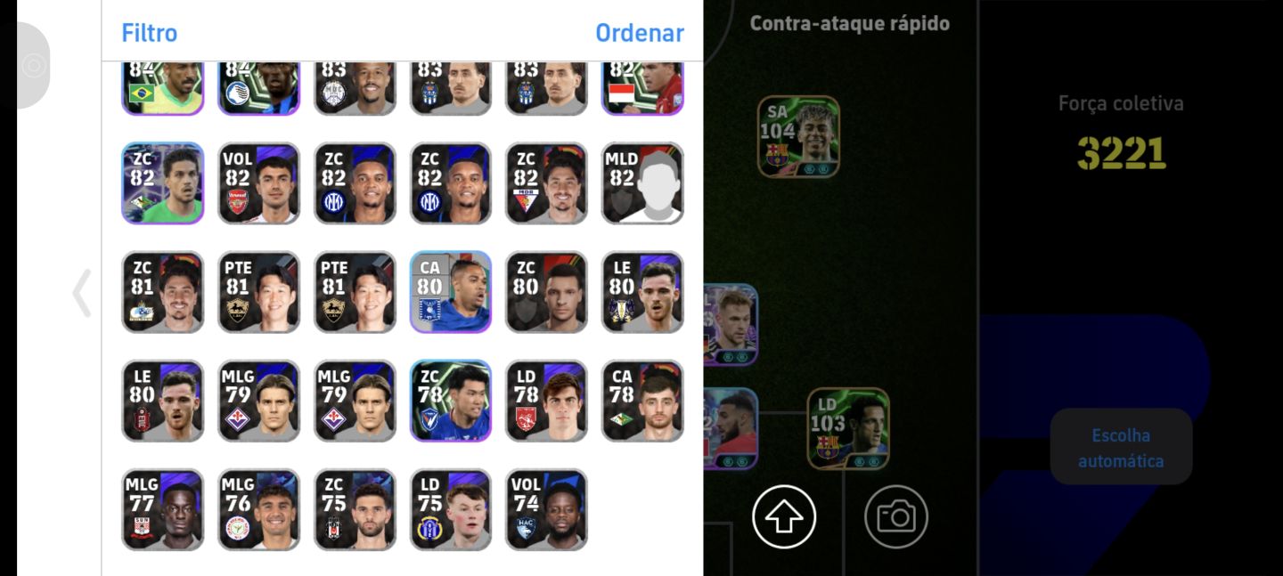 CONTA DE EFOOTBALL PERFEITA PARA COMEÇAR A JOGAR COM DEL PIERO E COMPANHIA!!!!!!