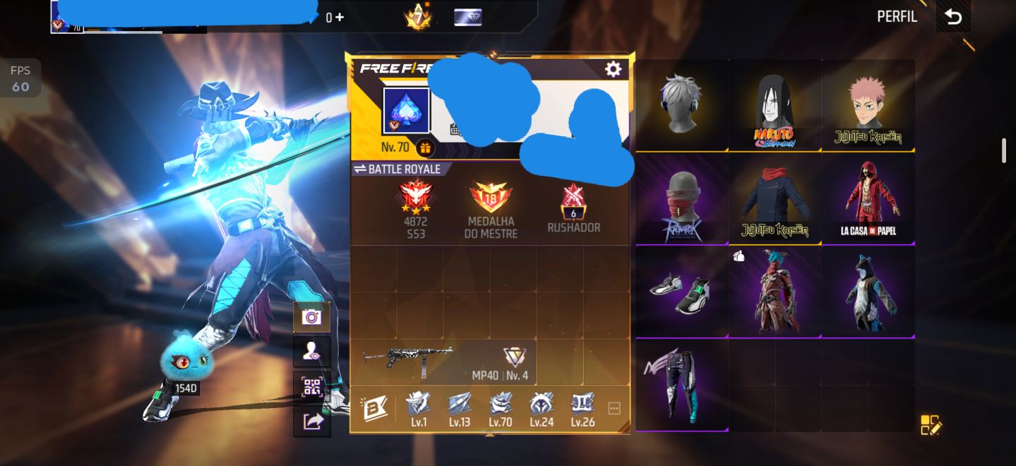 CONTA RAGNAROK GEMADA