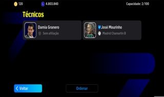 Conta eFootball TOP Força Coletiva 3182 | Rosický 106, Puyol 107 e Messi 104