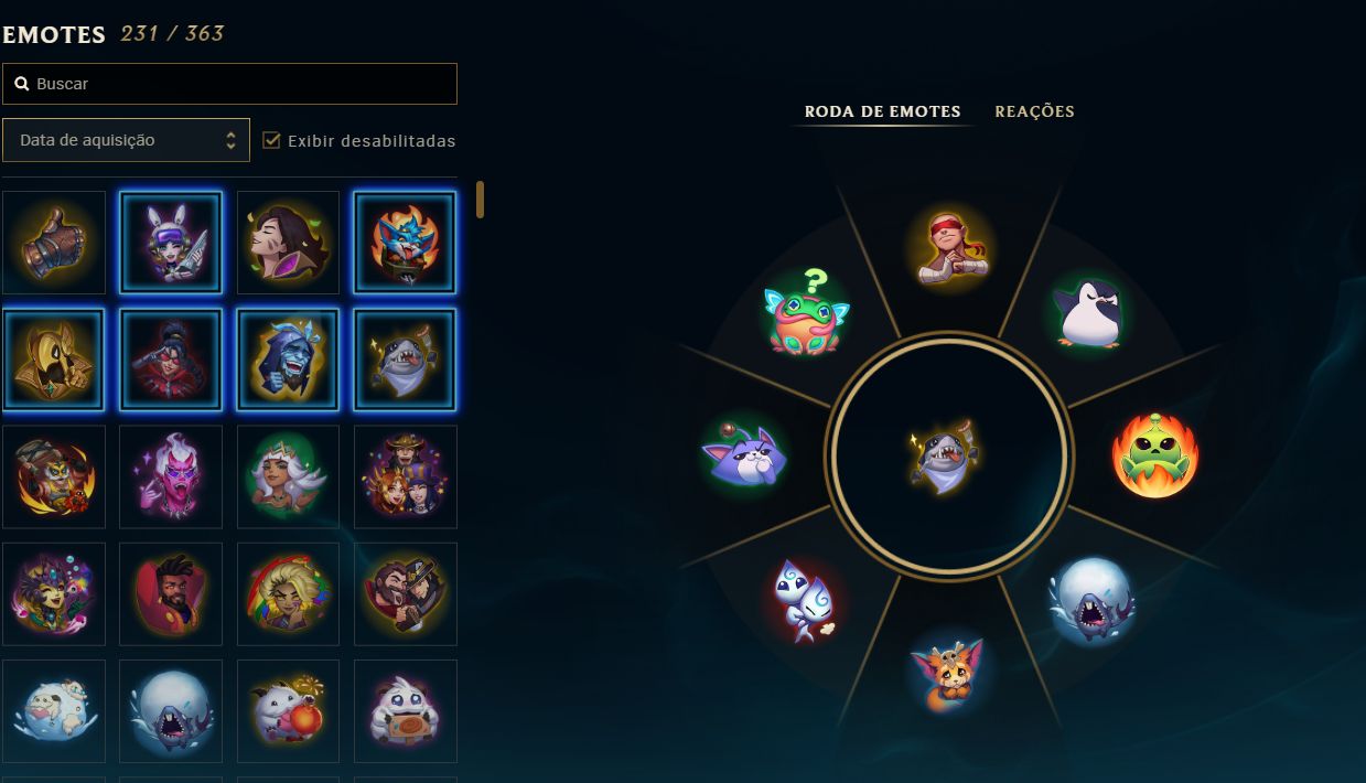 Conta LOL - 927 Skins