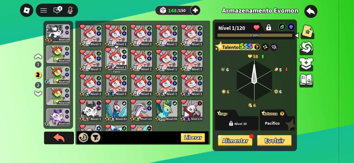 Evolução dos Monstros | Farm, Bosses e Evemons | Rápido e Seguro