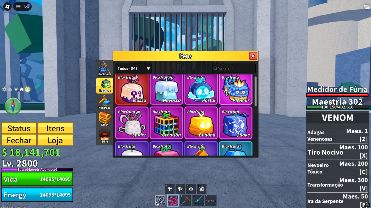 LV2800 + GODHUMAN + VENOM + CDK + TTK + FOICE SAGRADA + SKULL GUITAR
