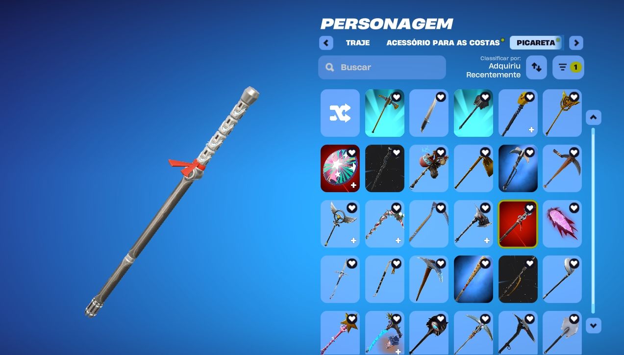 Conta Fortnite + Epic Games conta da Epic Games com excelente coleção