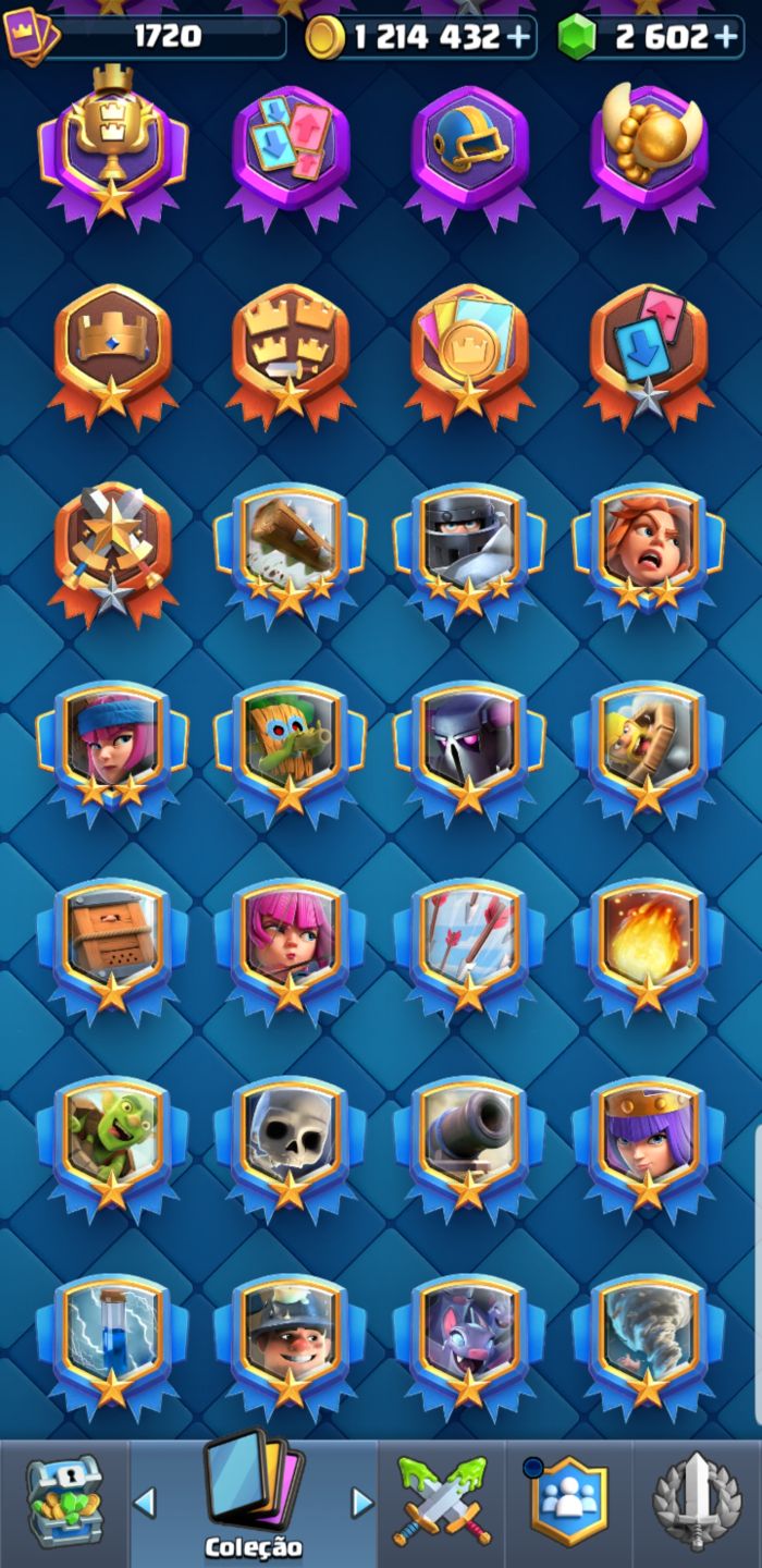Conta P2W de Clash Royale 40% OFF