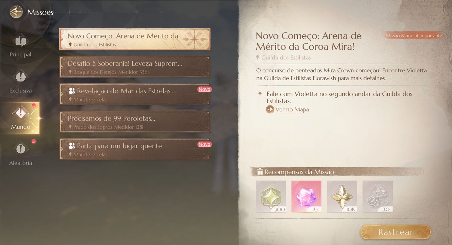 Conta: Infinity Nikki (conta inicial com bastante recurso a se coletar)