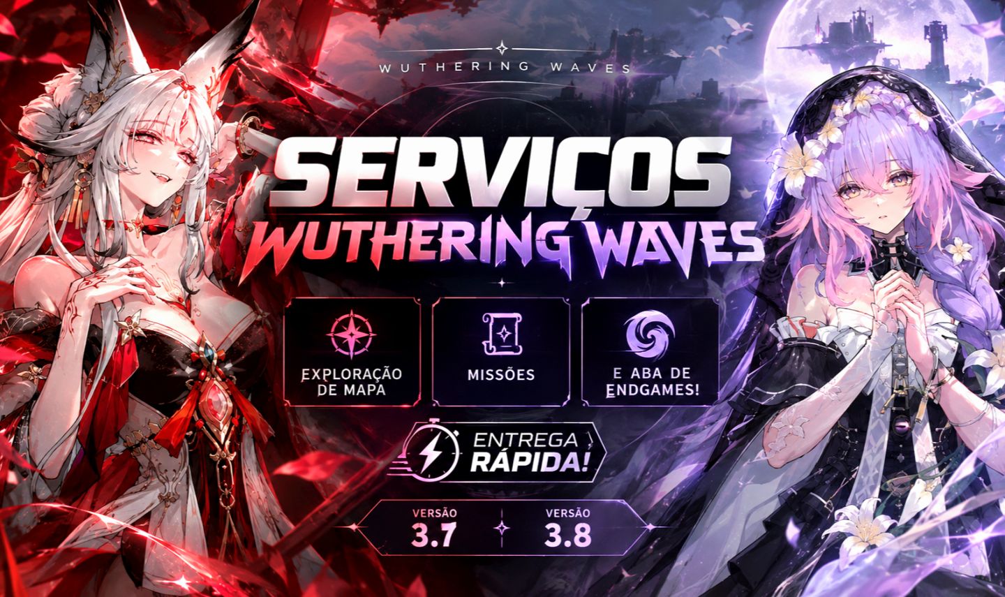 WUTHERING WAVES SERVIÇOS