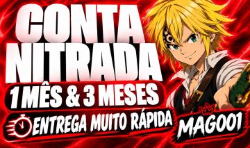 [Preço Baixo] Conta Nitrada Discord com 3 Meses de Nitro + Entrega Muito Rapida